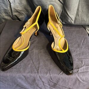 Vintage Salvatore Ferragamo Patent Leather Heels